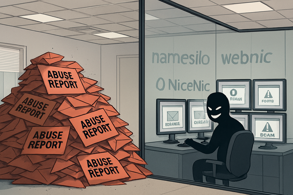 The Backbone of Global Scam: How NameSilo, Webnic, and NiceNic Built a Business on Abuse